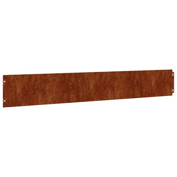 vidaXL murupiirded 50 tk, 15x103 cm, painduv Corten teras