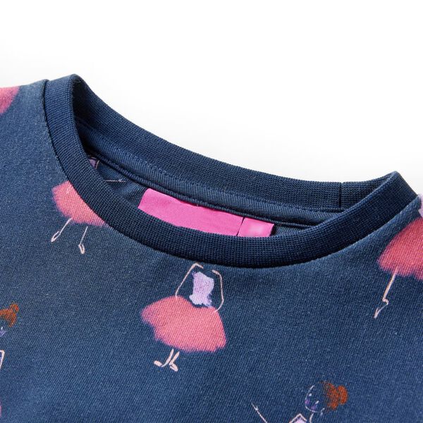 Laste kleit, tumesinine, 92