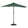 vidaXL Aed Parasol Pool Roheline 294 x 150 x 224 cm kangas