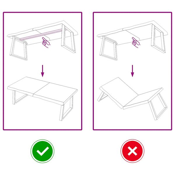 vidaXL seinariiul, helepruun, 120 x 50 x (2-6) cm, t&ouml;&ouml;deldud tammepuit