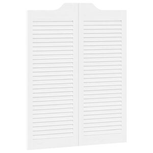 vidaXL K&auml;igut&uuml;&uuml;pi uksed Valge 100 x 40 cm Toekas m&auml;nnipuit
