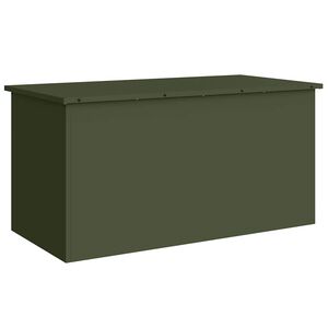 vidaXL V&auml;lis&auml;ilituskast K&uuml;pset roheline 100 x 50,5 x 50 cm Teras