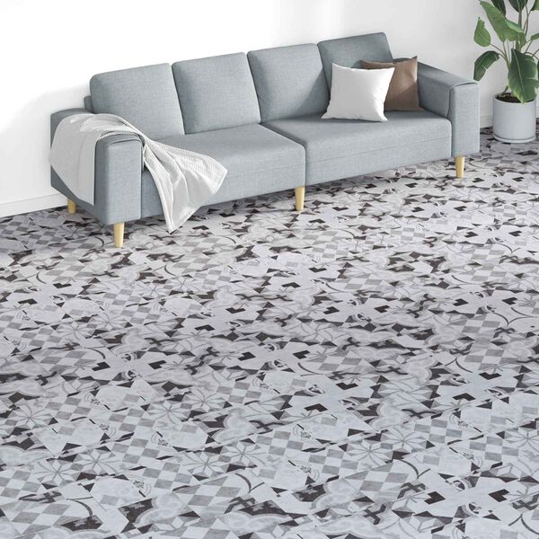 vidaXL P&otilde;randaplaadid 18 pcs Hall 5,26 m&sup2; PVC