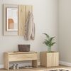 vidaXL esiku mööblikomplekt, Sonoma tamm, tehispuit