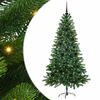 vidaXL J&otilde;ulupuu koos 150 LED-iga koos alusega Roheline 150 cm PE
