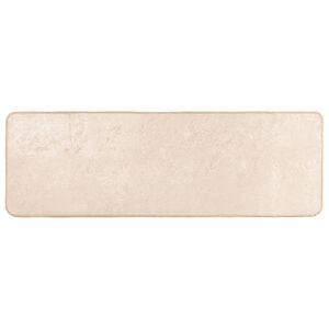 vidaXL Vaip R&auml;tikutoru MARSA cream 50 x 100 cm Pol&uuml;ester ja PVC