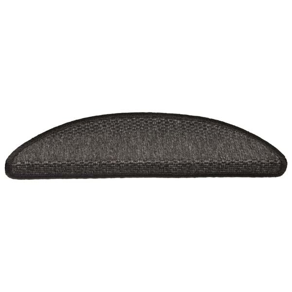 vidaXL isekleepuv trepivaip, 15 tk, 56x17x3 cm, antrasiithall