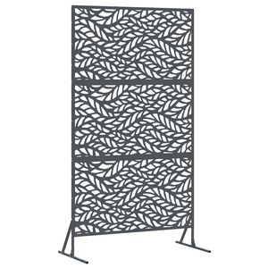 vidaXL Privaatsust&otilde;ke 100 x 50 x 180 cm Teras Antratsiit