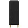 vidaXL K&otilde;ide Must tamm 69,5 x 32,5 x 90 cm Tehispuit