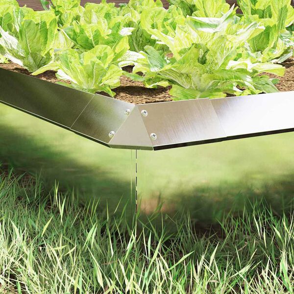 vidaXL &Uuml;kssarviku aed 4 pcs H&otilde;bedane 13,5 x 13,5 x 25 cm