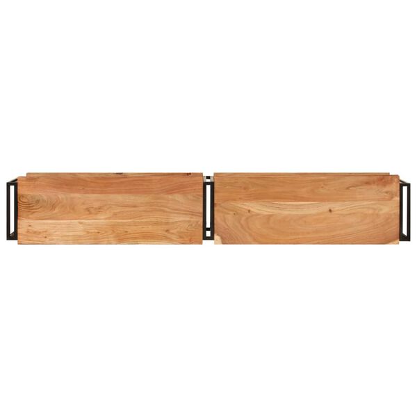 vidaXL telerikapp, 180 x 30 x 40 cm, toekas akaatsiapuit