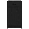 vidaXL K&otilde;ide sahtliga Must tamm 40 x 40.5 x 75 cm Tehispuit