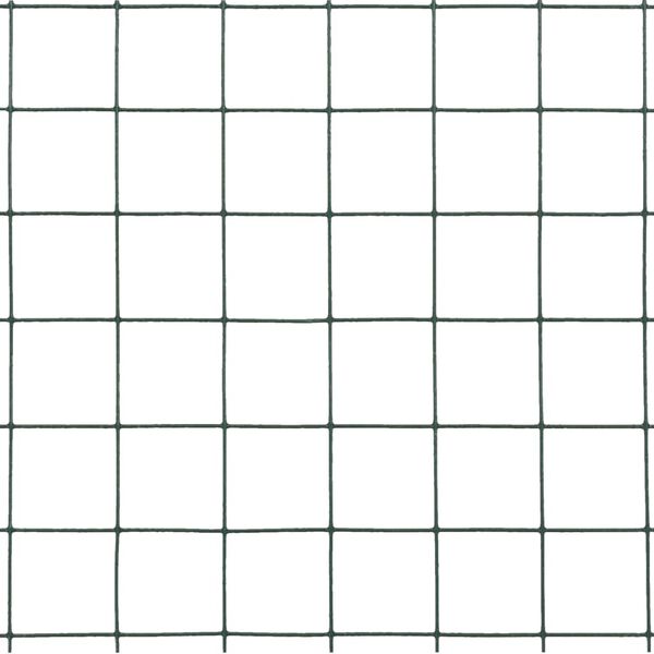 vidaXL kanade traataed, teras PVC kattega, 25 x 1,5 m, roheline