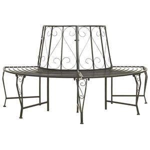 vidaXL puu &uuml;mber paigaldatav pool&uuml;mar aiapink, 160 cm, teras
