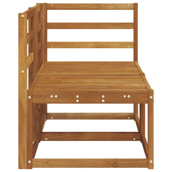 vidaXL Aed ja nurga diivan 2 T&uuml;kk Neutraalne Tugev akatsiapuu