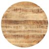 vidaXL lauaplaat tugevast mangopuidust, &uuml;mmargune, 25&ndash;27 mm 80 cm