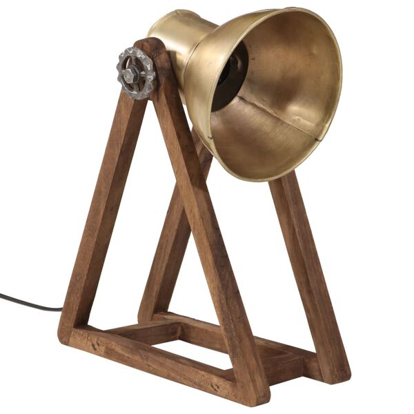 vidaXL laualamp, 25 W, antiik, messing, 30 x 17 x 40 cm, E27