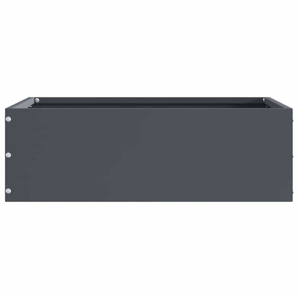 vidaXL Murupiire 6 pcs Antratsiit 40 x 40 x 13 cm Teras