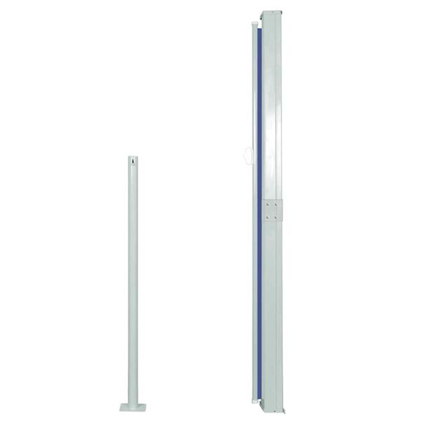 vidaXL lahtitõmmatav külgsein, 160 x 500 cm, sinine