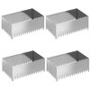 vidaXL Murupiire 4 pcs 100 x 60 x 35 cm Teras H&otilde;bedane
