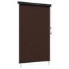 vidaXL Rulookardin Pruun 60 x 250 cm Kangas ja Alumiinium