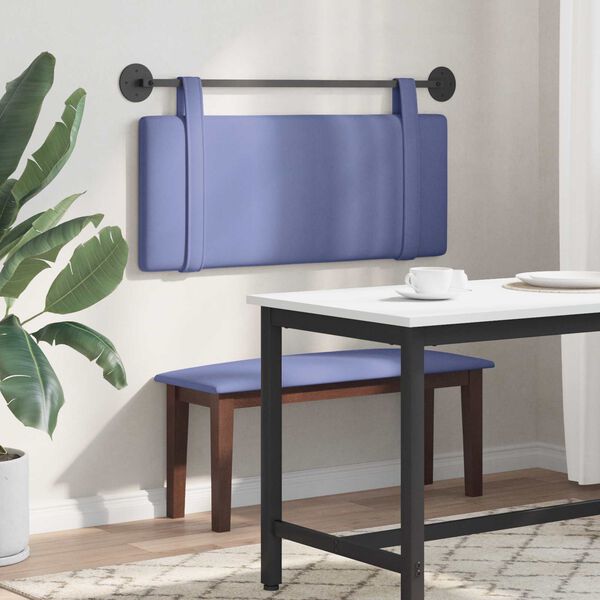 vidaXL Rippuv Peatoe &Uuml;ksv&auml;rviline Jeans sinine 110 x 55 x 5 cm kangas