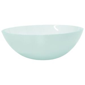 vidaXL valamu, klaas, 50 x 37 x 14 cm, matt