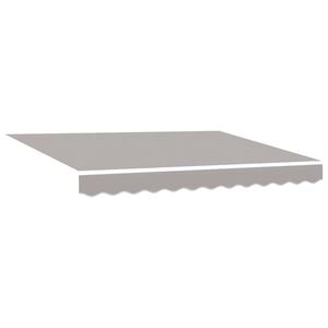 vidaXL Varikatuse asenduskangas Helehall 280 x 245 cm Pol&uuml;ester