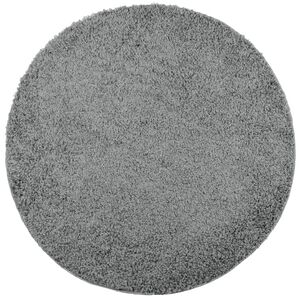 vidaXL k&otilde;rge narmaga Shaggy vaip, roheline, &Oslash; 100 cm