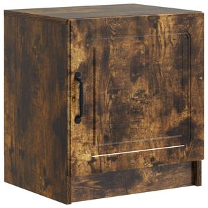 vidaXL &Ouml;&ouml;lambi kapp Suitsutatud tamm 43 x 34,5 x 47 cm Tehispuit