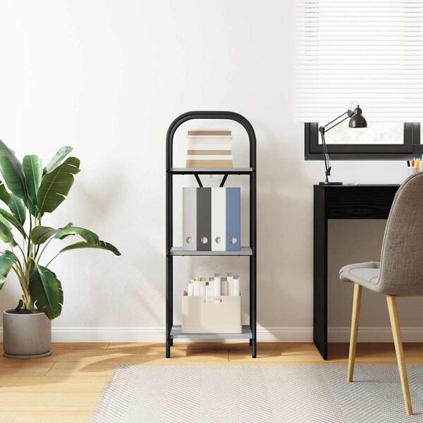 vidaXL Raamatukapp Hall Sonoma 40 x 30 x 109 cm Tehispuit