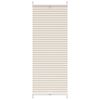 Plisseekardin 40 x 150 cm kreemjas