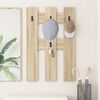 vidaXL Seinale kinnitatav riidepuu Sonoma tamm 65 x 3 x 100 cm