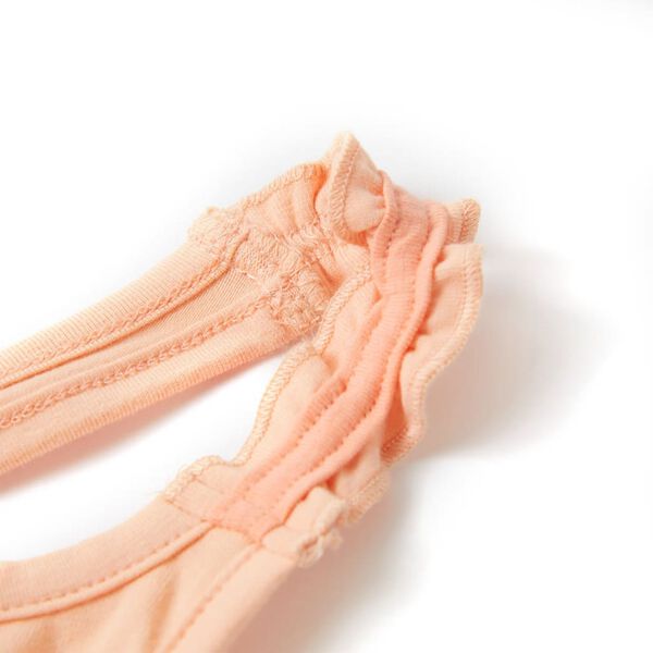 Laste top, heleoranž, 92