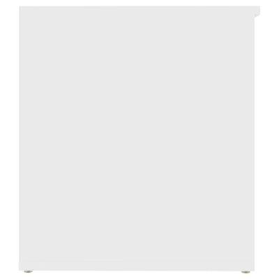 vidaXL hoiukast, valge, 84 x 42 x 46 cm, tehispuit