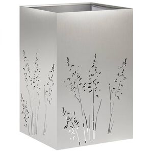 vidaXL Aia istutuspot H&otilde;bedane 50 x 50 x 75 cm Roostevaba teras