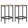 vidaXL Baaritool 2 tk Sonoma tamm 40 x 32 x 64 cm Tehispuit
