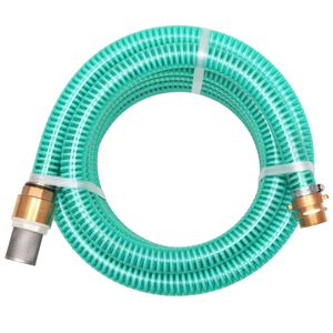 vidaXL imivoolik messingust &uuml;hendustega, 3 m, 25 mm, roheline