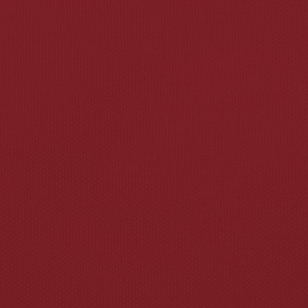 vidaXL oxford-kangast p&auml;ikesepuri, kandiline, 3,6 x 3,6 m, punane