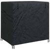 vidaXL V&auml;likiige kate Must 175 x 125 x 180 cm 210D Oxford kangas