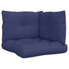 vidaXL euroaluse istmepadjad 3 tk, tumesinine, oxford kangas