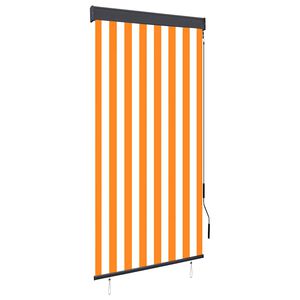 vidaXL v&auml;liruloo 80 x 250 cm, valge ja oranž