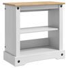vidaXL Akvaariumi alus CORONA Valge ja pruun 60,5 x 30 x 60 cm
