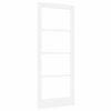 vidaXL Siseuks ORKDAL Valge primitud 83 x 202 cm
