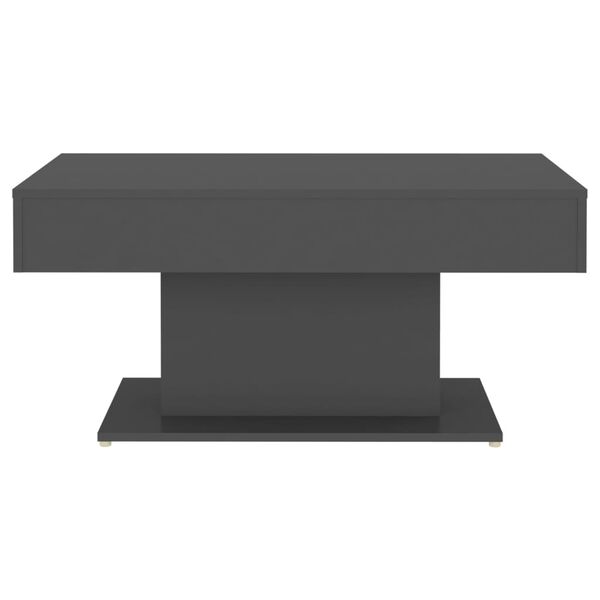 vidaXL kohvilaud, hall, 96x50x45 cm puitlaastplaat