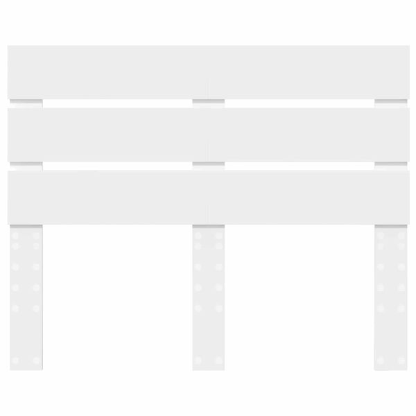 vidaXL Peats peaga Valge 135 cm Tehispuit