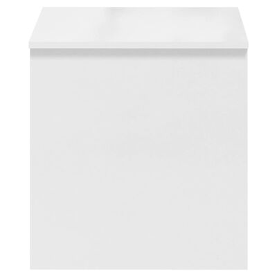 vidaXL kohvilaud, kõrgläikega valge, 102x50,5x52,5 cm, tehispuit