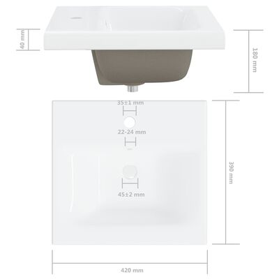 vidaXL vannitoamööblikomplekt, Sonoma tamm, puitlaastplaat