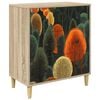 vidaXL &Otilde;hupoli ZAANDAM Metsa muster 66 x 36,5 x 75 cm Tehispuit Sonoma