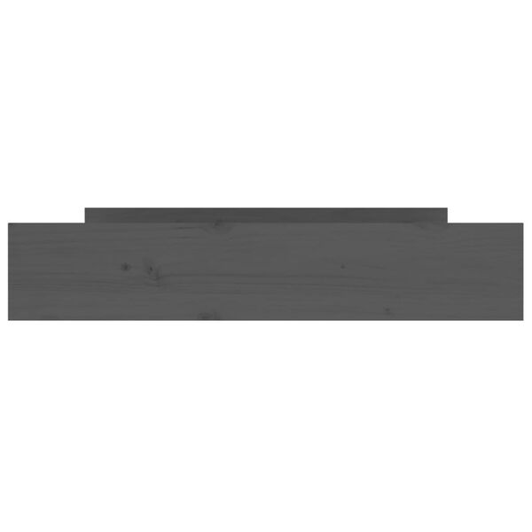 vidaXL voodisahtlid 2 tk, hall, männipuit